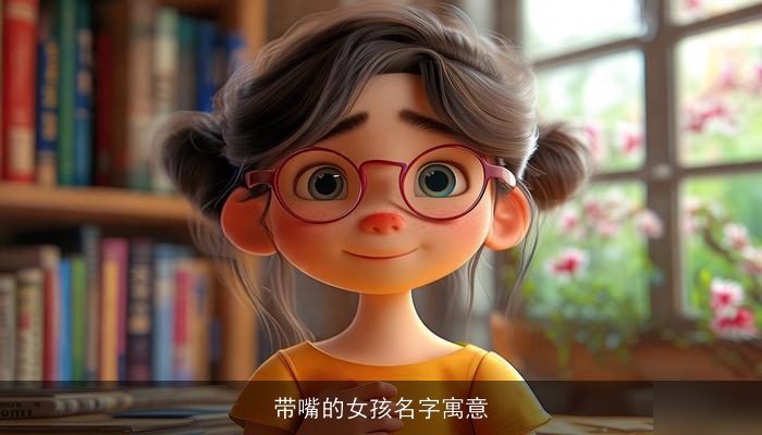 带嘴的女孩名字寓意
