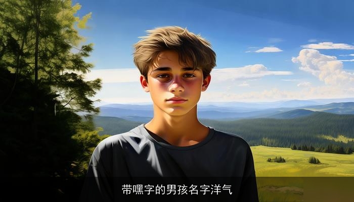 带嘿字的男孩名字洋气