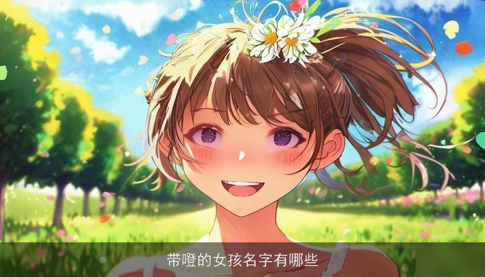 带噔的女孩名字有哪些