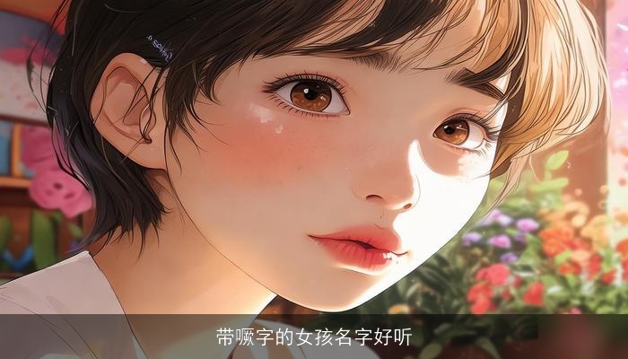 带噘字的女孩名字好听