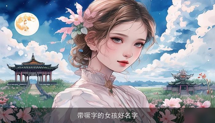 带噘字的女孩好名字