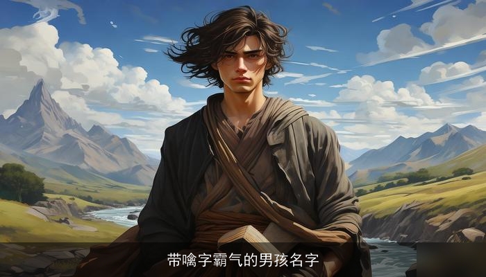带噙字霸气的男孩名字