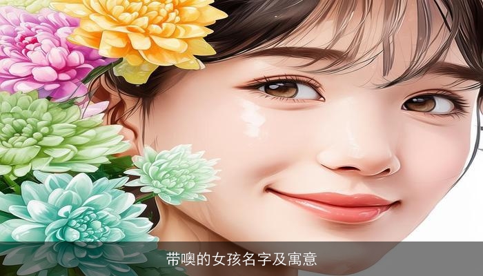 带噢的女孩名字及寓意