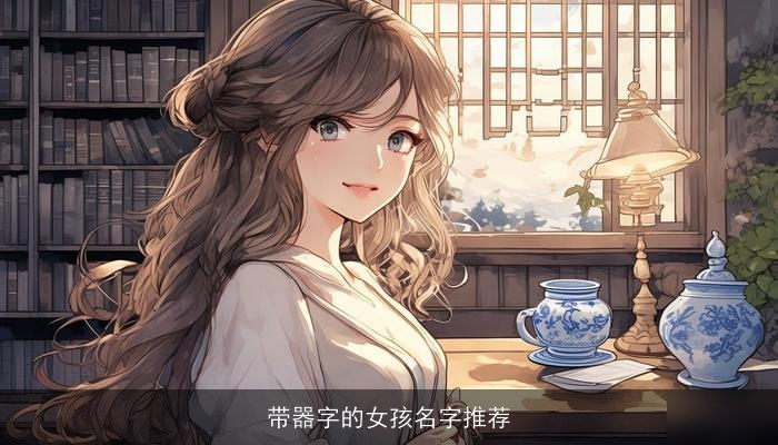 带器字的女孩名字推荐