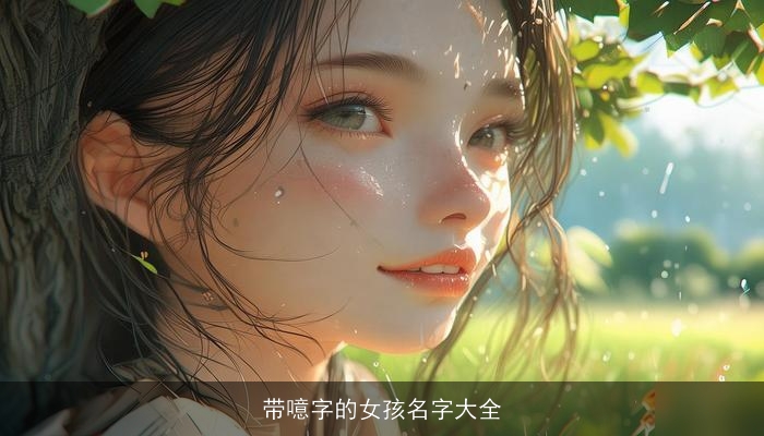 带噫字的女孩名字大全