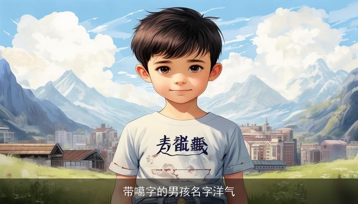 带噶字的男孩名字洋气