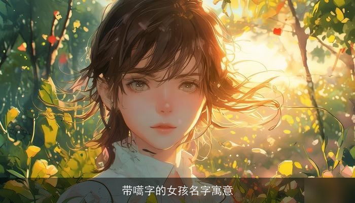 带嚆字的女孩名字寓意