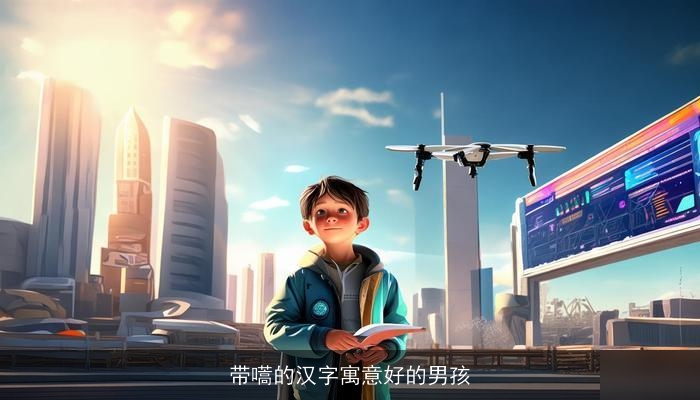 带嚆的汉字寓意好的男孩