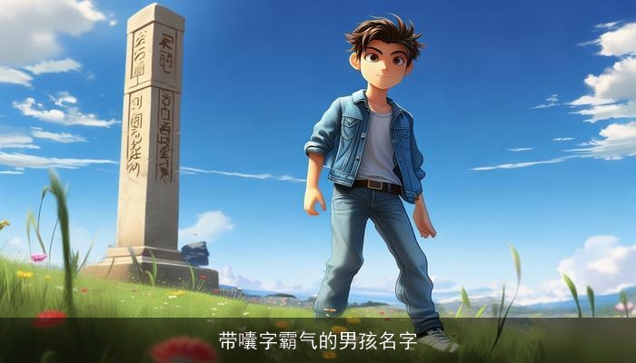带囔字霸气的男孩名字