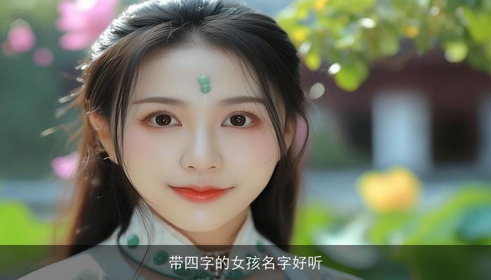 带四字的女孩名字好听
