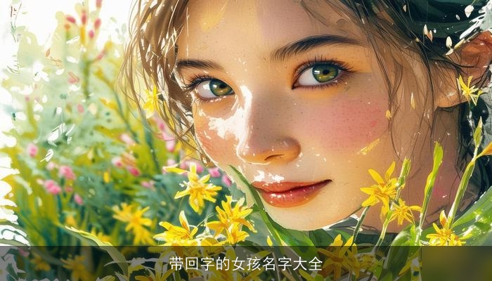 带回字的女孩名字大全