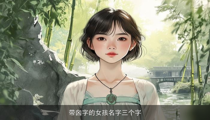 带囟字的女孩名字三个字