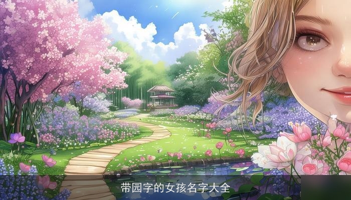 带园字的女孩名字大全