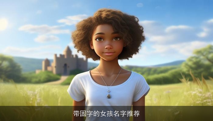 带固字的女孩名字推荐