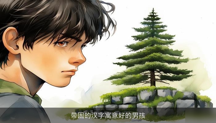 带固的汉字寓意好的男孩