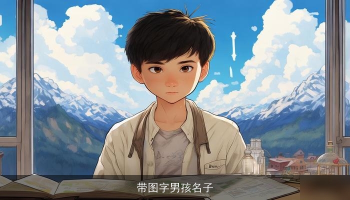 带图字男孩名子