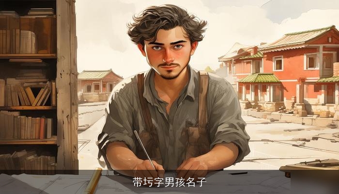 带圬字男孩名子