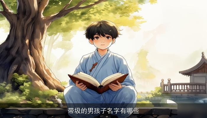 带圾的男孩子名字有哪些