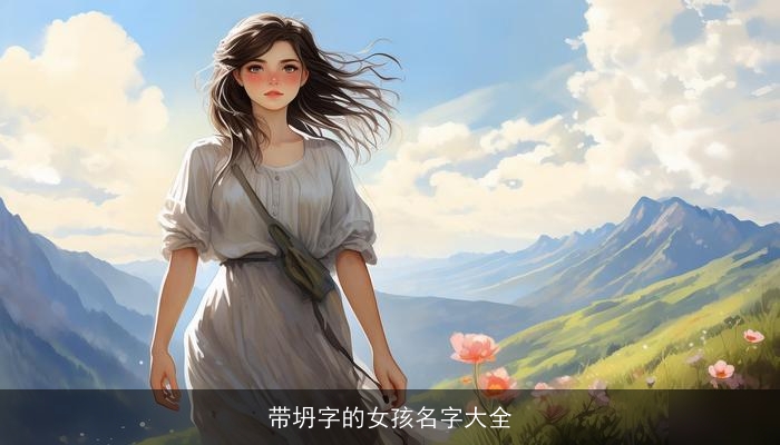 带坍字的女孩名字大全