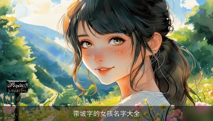 带坡字的女孩名字大全