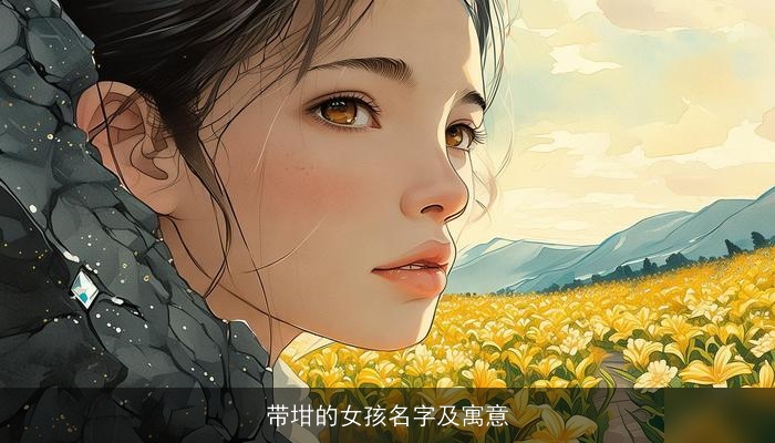 带坩的女孩名字及寓意