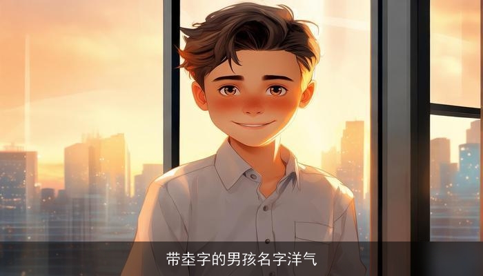 带坴字的男孩名字洋气