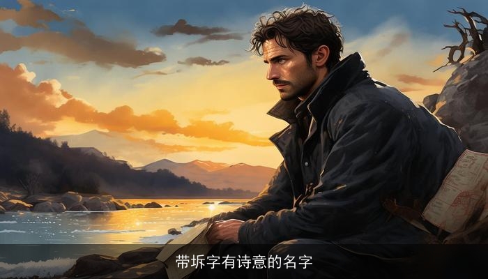 带坼字有诗意的名字