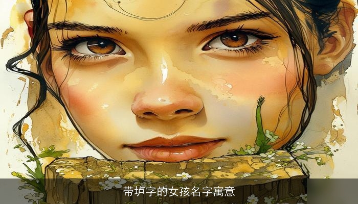 带垆字的女孩名字寓意