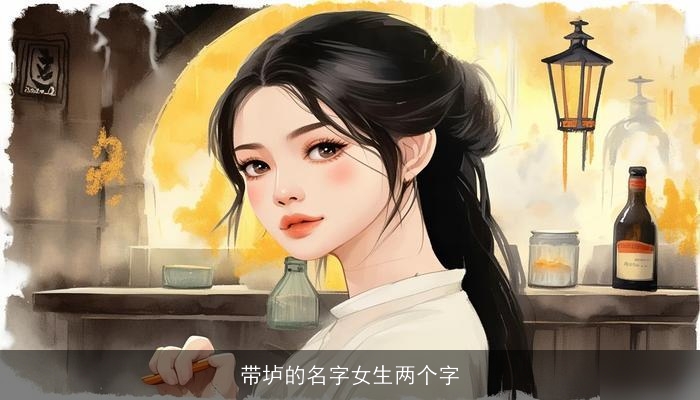 带垆的名字女生两个字