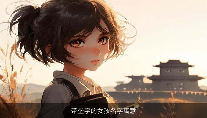 带垒字的女孩名字寓意