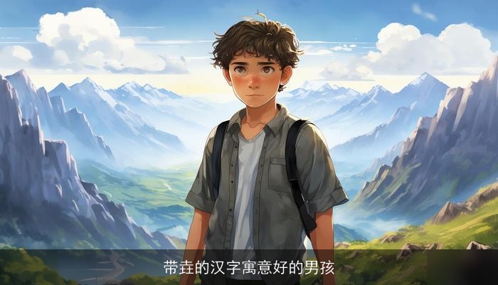 带垚的汉字寓意好的男孩