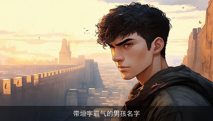 带垣字霸气的男孩名字