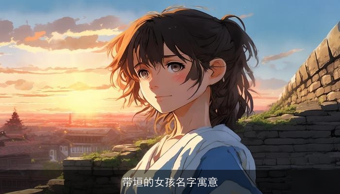 带垣的女孩名字寓意