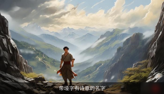 带垭字有诗意的名字