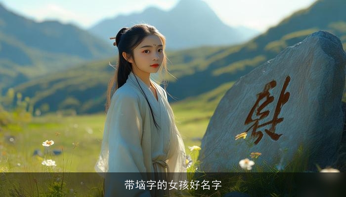 带垴字的女孩好名字