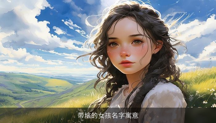 带垴的女孩名字寓意