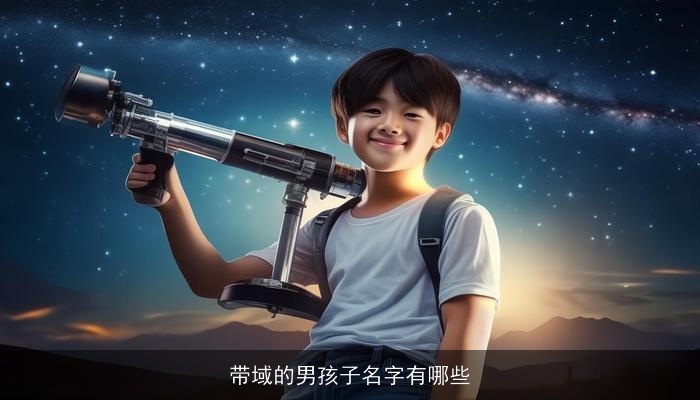 带域的男孩子名字有哪些