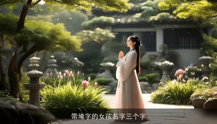 带埯字的女孩名字三个字