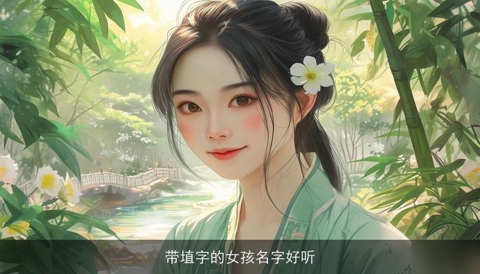 带埴字的女孩名字好听