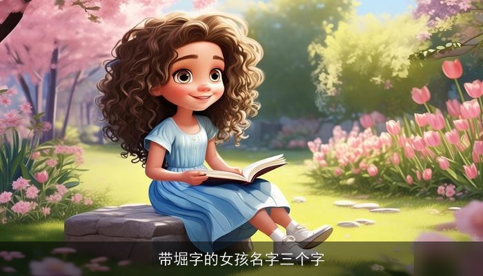 带堀字的女孩名字三个字