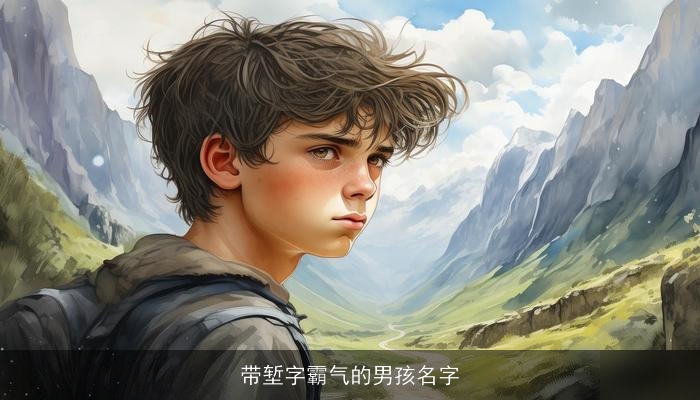 带堑字霸气的男孩名字