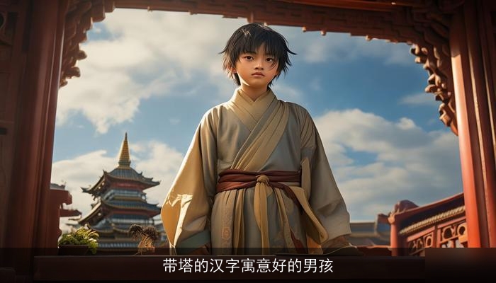 带塔的汉字寓意好的男孩
