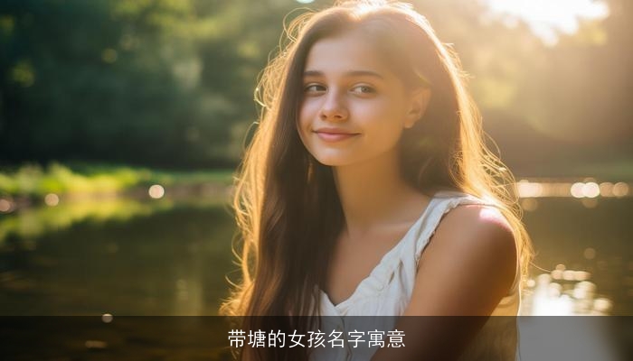 带塘的女孩名字寓意