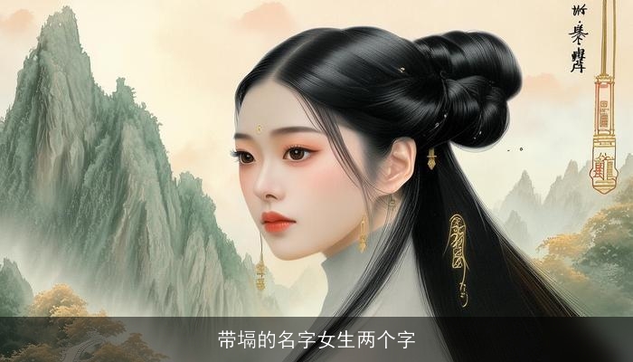 带塥的名字女生两个字