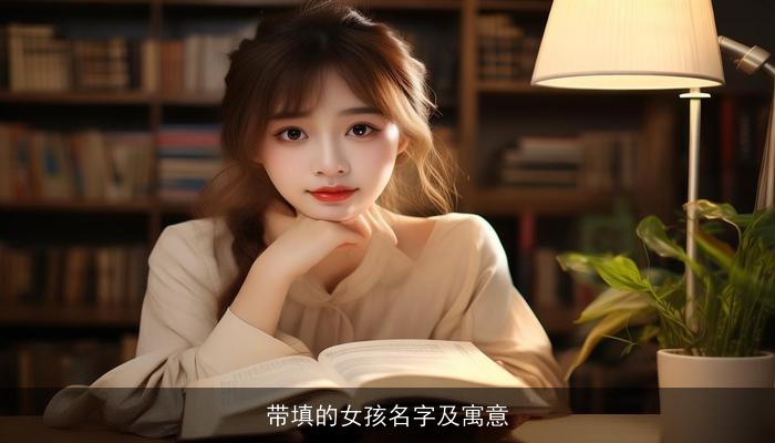 带填的女孩名字及寓意