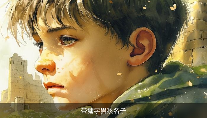 带墉字男孩名子