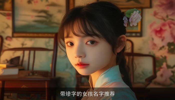 带墋字的女孩名字推荐