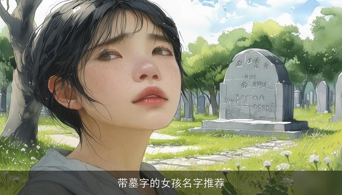 带墓字的女孩名字推荐
