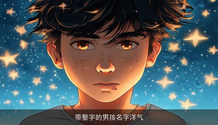 带墼字的男孩名字洋气