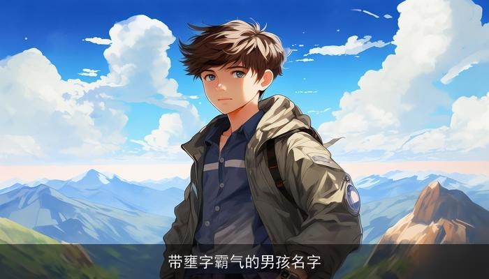 带壅字霸气的男孩名字